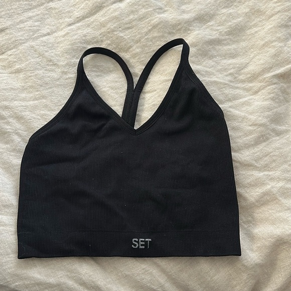 Set Active Power Ribbed V Bra - Picture 2 of 4